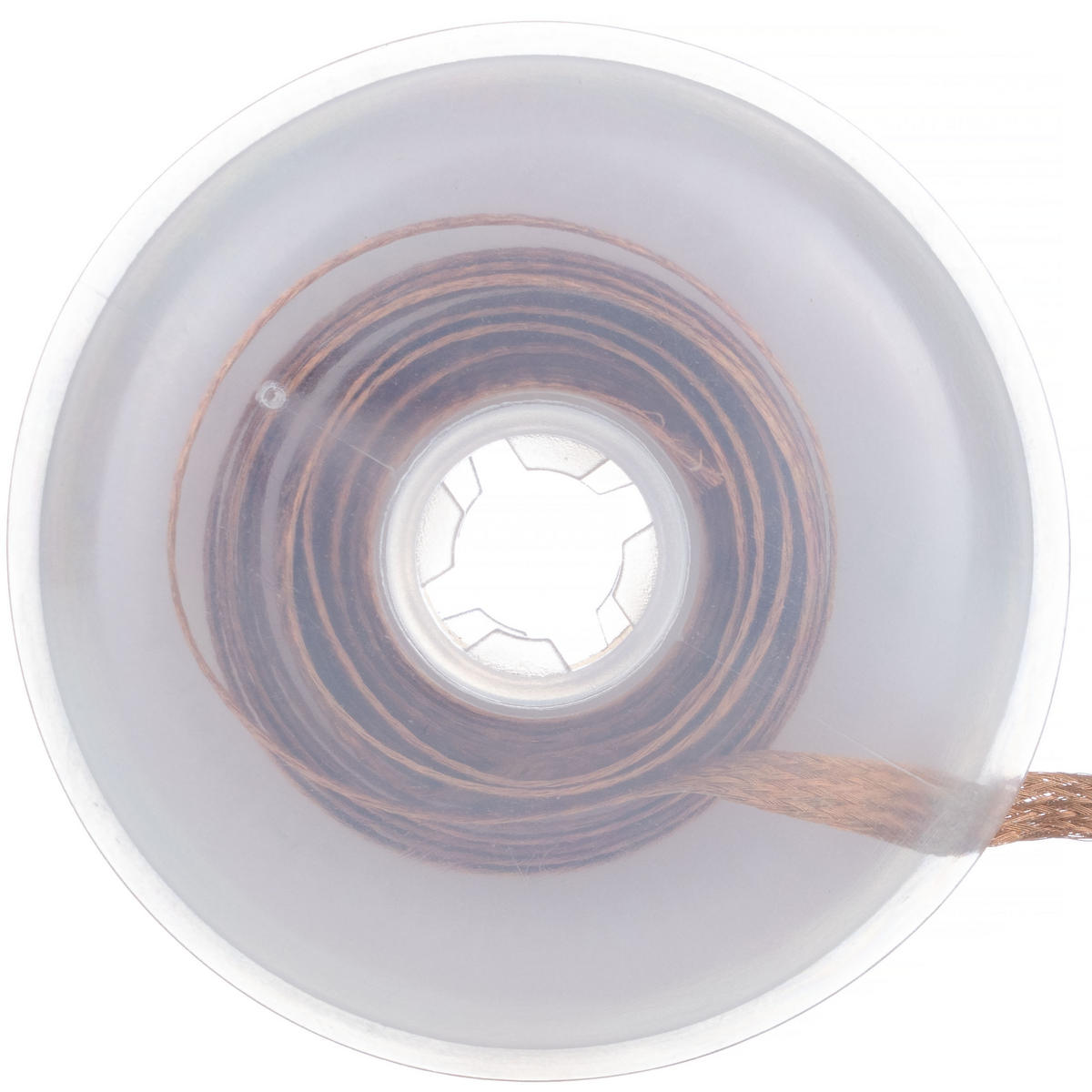ENTLÖTLITZE Universal - Kupfer, 2 mm, 1,5 m, kolophoniumbeschichtet, dichtes Geflecht - Multicolor, Kunststoff/Metall (10/10/10cm)