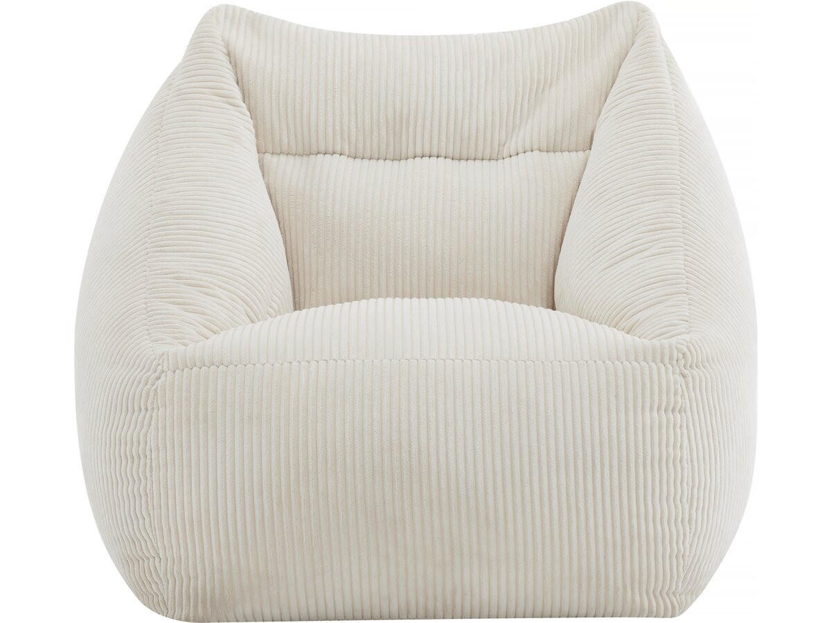 HOCKER medellin beige - Beige, Textil (85/72/85cm) - Habitat Garten