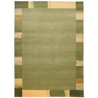 WOLLTEPPICH Avanti 40x60 cm - Olivgrün, Textil (40/60cm) - THEKO