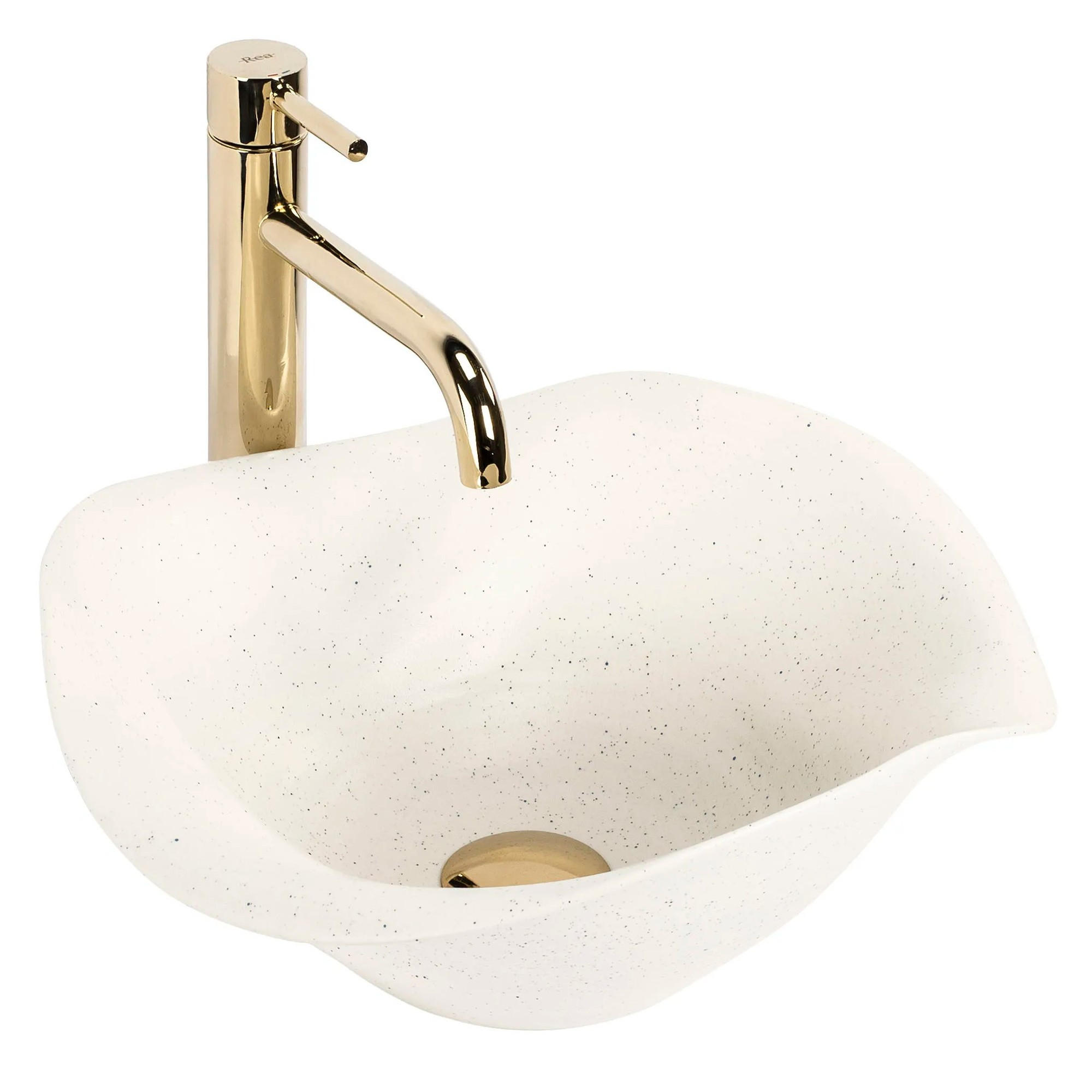REA Aufsatzwaschbecken Beige 39x16x39 cm