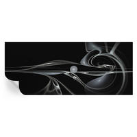 FOTOTAPETE 250x104 cm - Flüssigkeitsleitungen - Schwarz, Textil (250/104cm) - Wallfluent