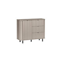 KOMMODE NOVADO-3 Greige - Greige, Holzwerkstoff (111/91/40.5cm)