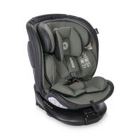 KINDERSITZ Estate i-Size grün (40-150cm) Isofix, Stützbein, Sitz 360° drehbar - Grün, Kunststoff (47/62/52cm) - Lorelli