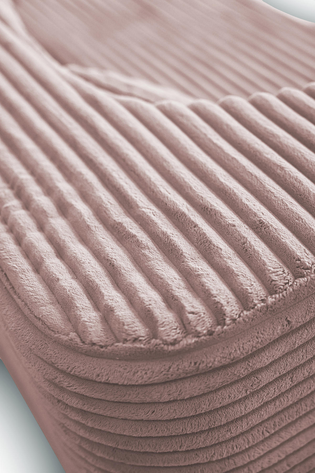 SCHLAFSOFA MYFOAM, Sofa mit Schlaffunktion, Farbe: Rosa, Cordstoff - Rosa, Textil (200/80/72cm) - Storez24