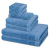 FROTTIERSET Rubin 8-teilig - Blau, Textil (50/100cm) - Ross