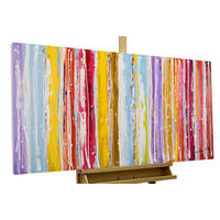 ACRYLBILD HANDGEMALT 120/60 cm - Multicolor, Holz/Textil (120/60cm) - KUNSTLOFT