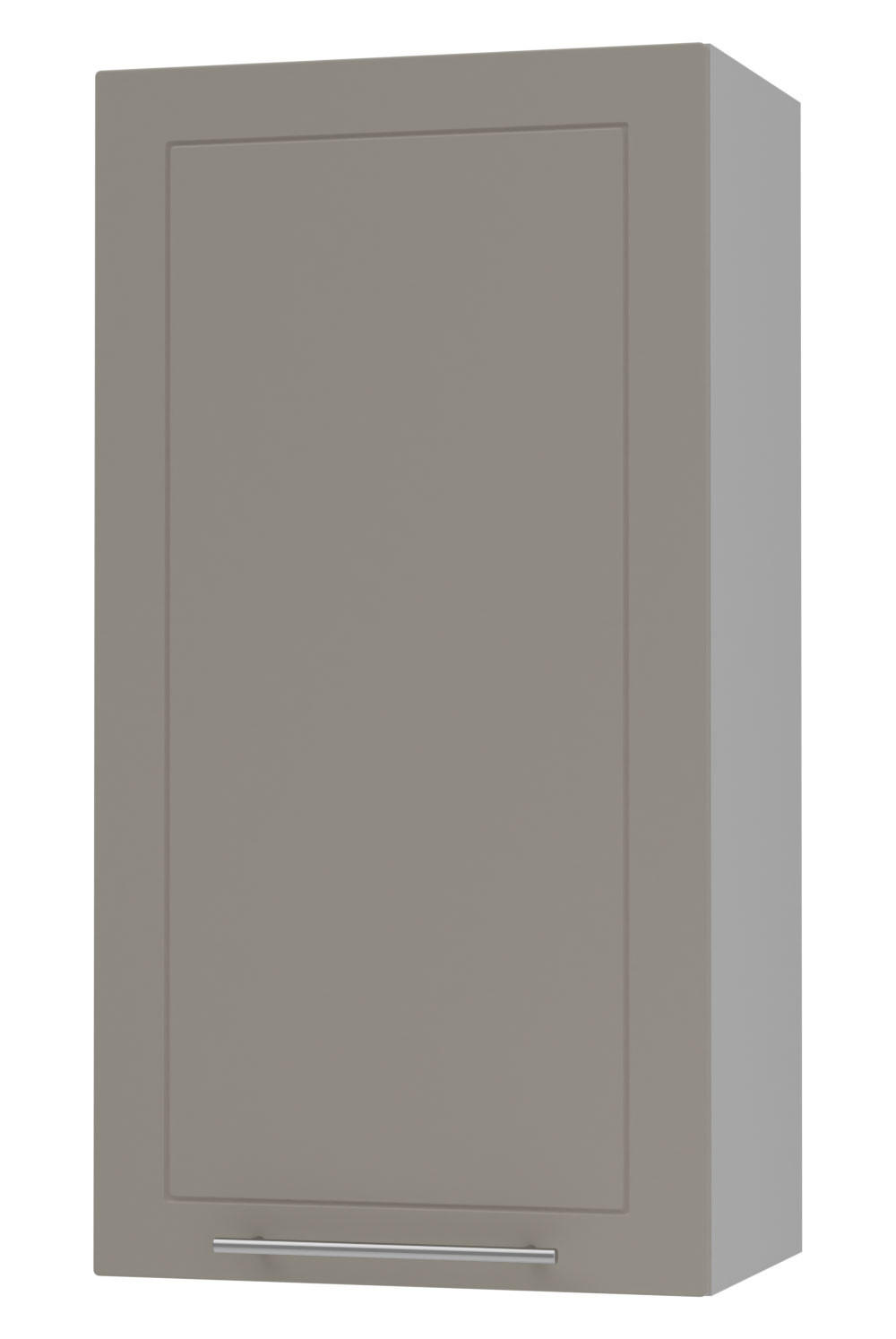 Feldmann-Wohnen Küchenhängeschrank Beige, Grau 50x96x32.5 cm