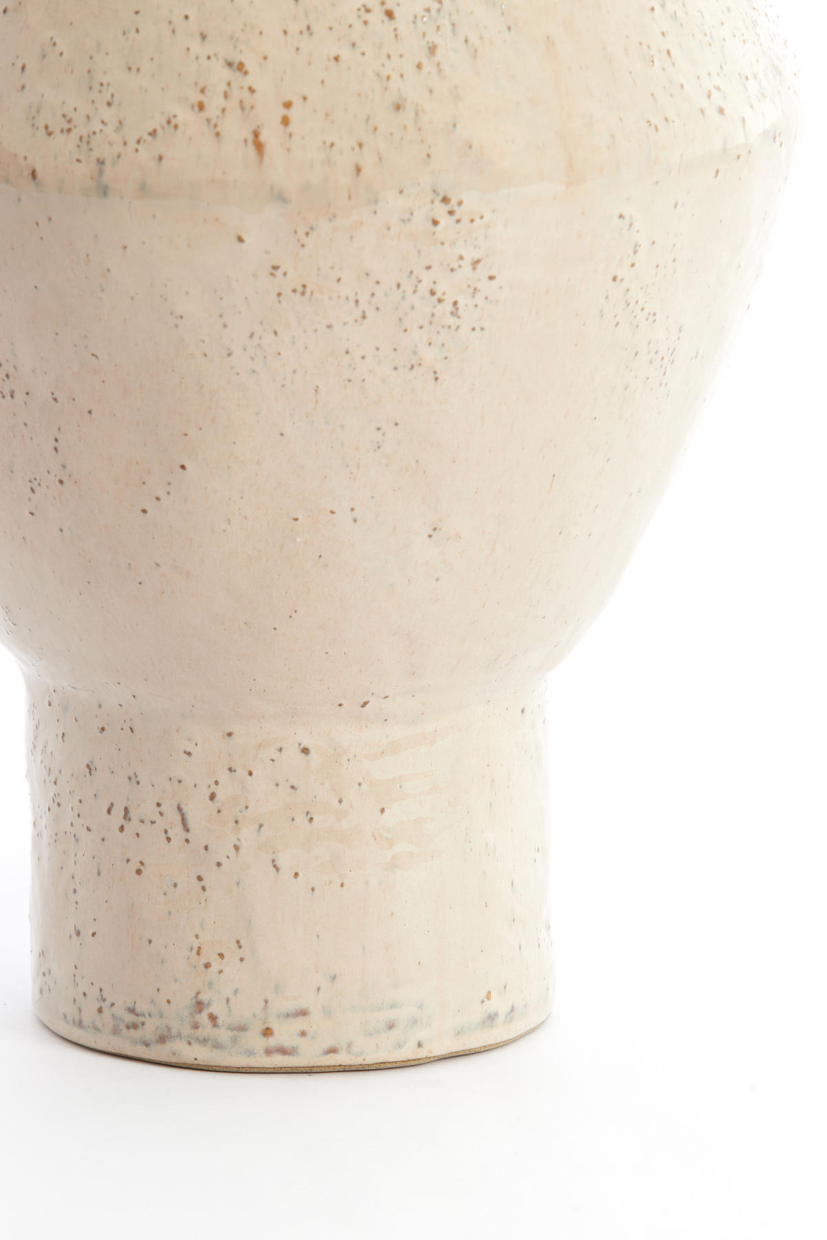 VAZE Vasora Grau 29/29/41 cm - Grau, Keramik (41cm) - Light & Living