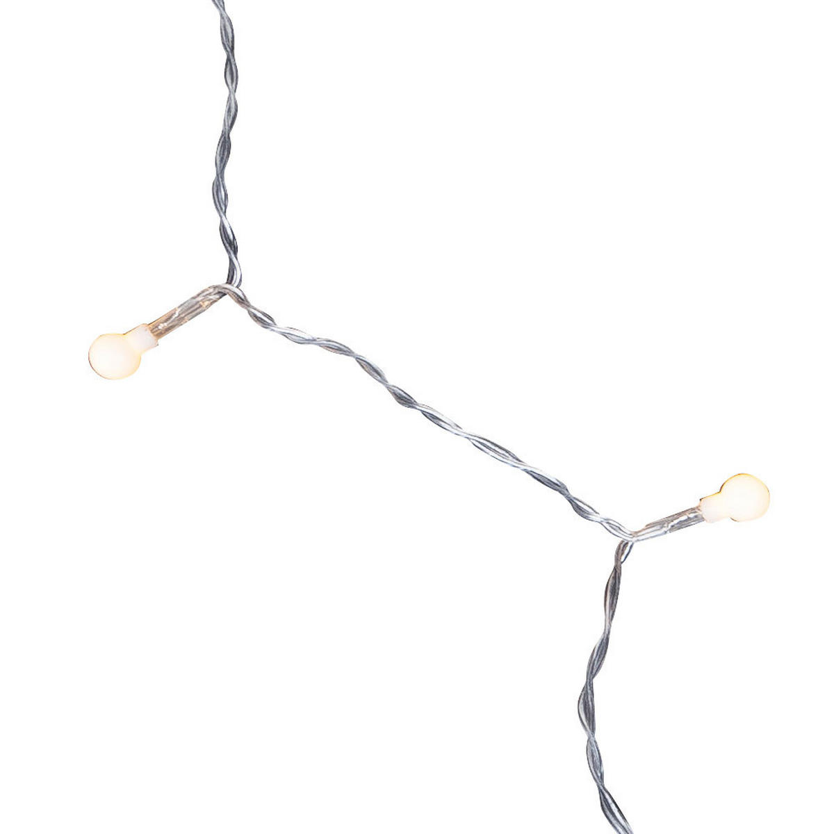 LED DEKORLEUCHTE Lichterkette Klar Kunststoff - Klar, Kunststoff (190/1/1.2cm) - Globo Lighting