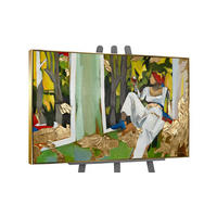 GEMÄLDE Inspiration Schattenfugenrahmen Gold 120x80 cm - Goldfarben, Holz (120/80cm) - YS-art gallery