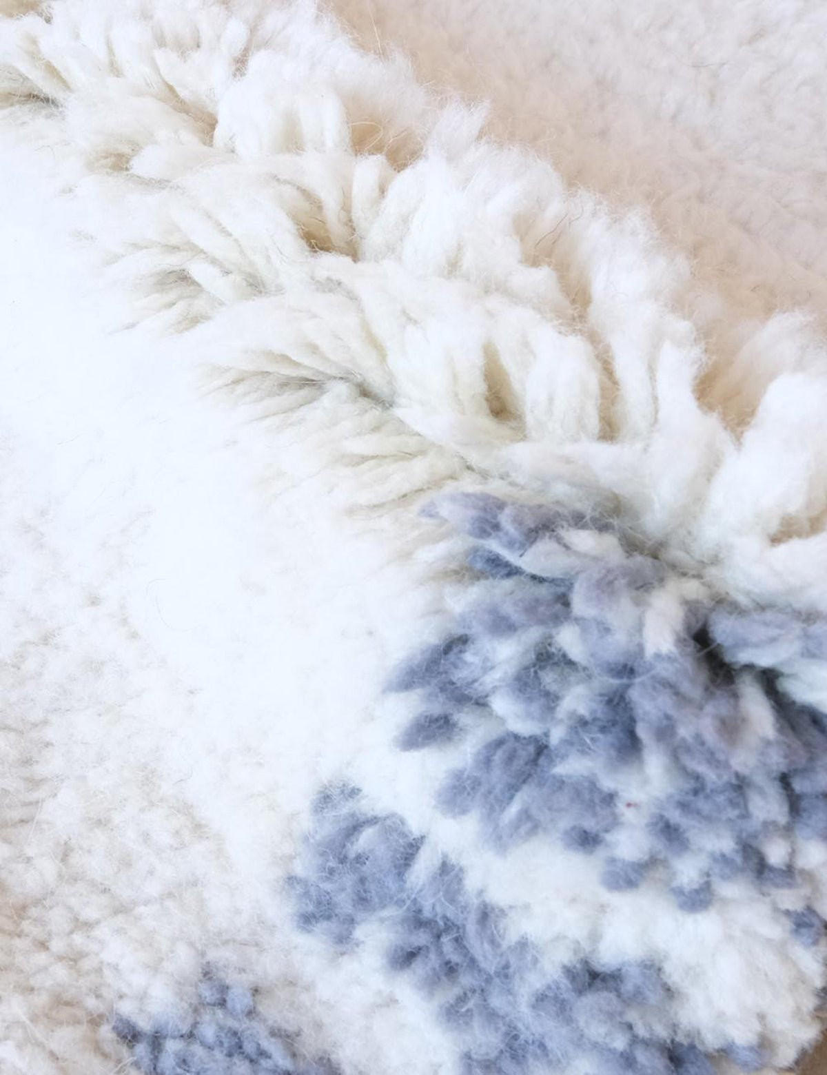 BERBERTEPPICH Prestige elegant 114x 164 cm - Blau, Naturmaterialien (114/164cm) - AFK Living