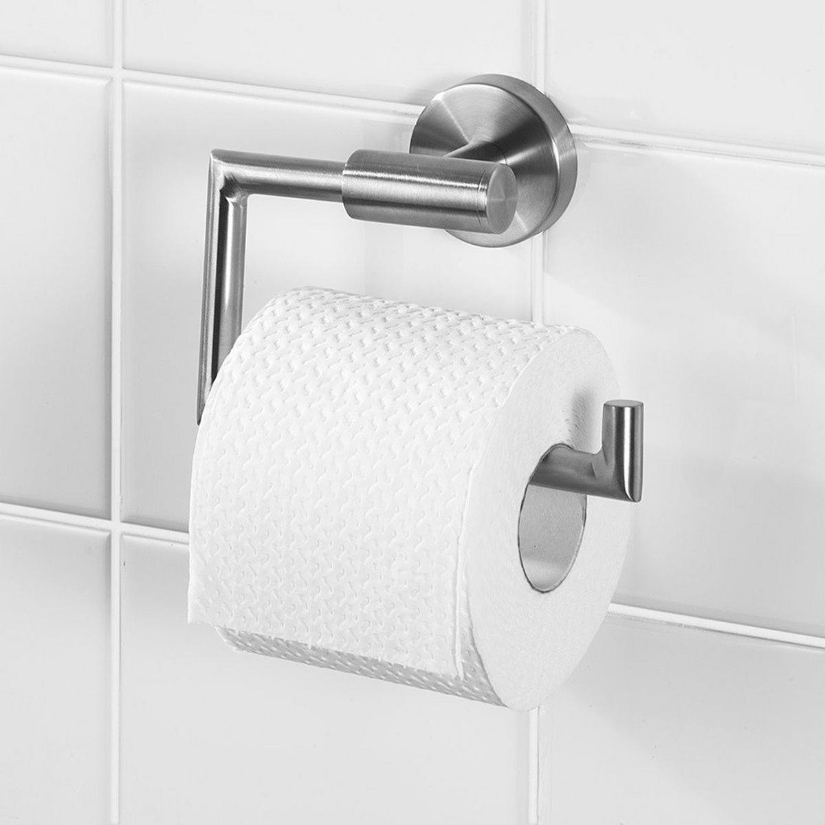 TOILETTENPAPIERHALTER Bosio Matt 7/15/11 cm - Silberfarben, Metall (15/11/7cm) - Wenko