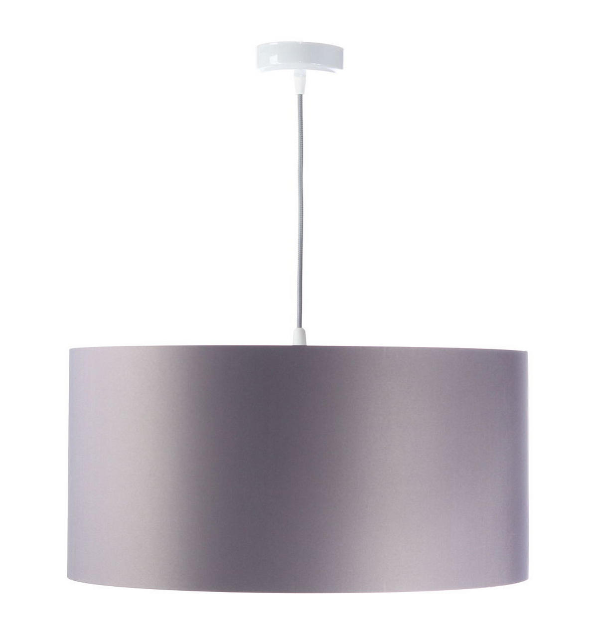 HÄNGELEUCHTE Grau 60/30 cm - Silberfarben/Grau, Kunststoff (60/1.1/30cm) - ONZENO