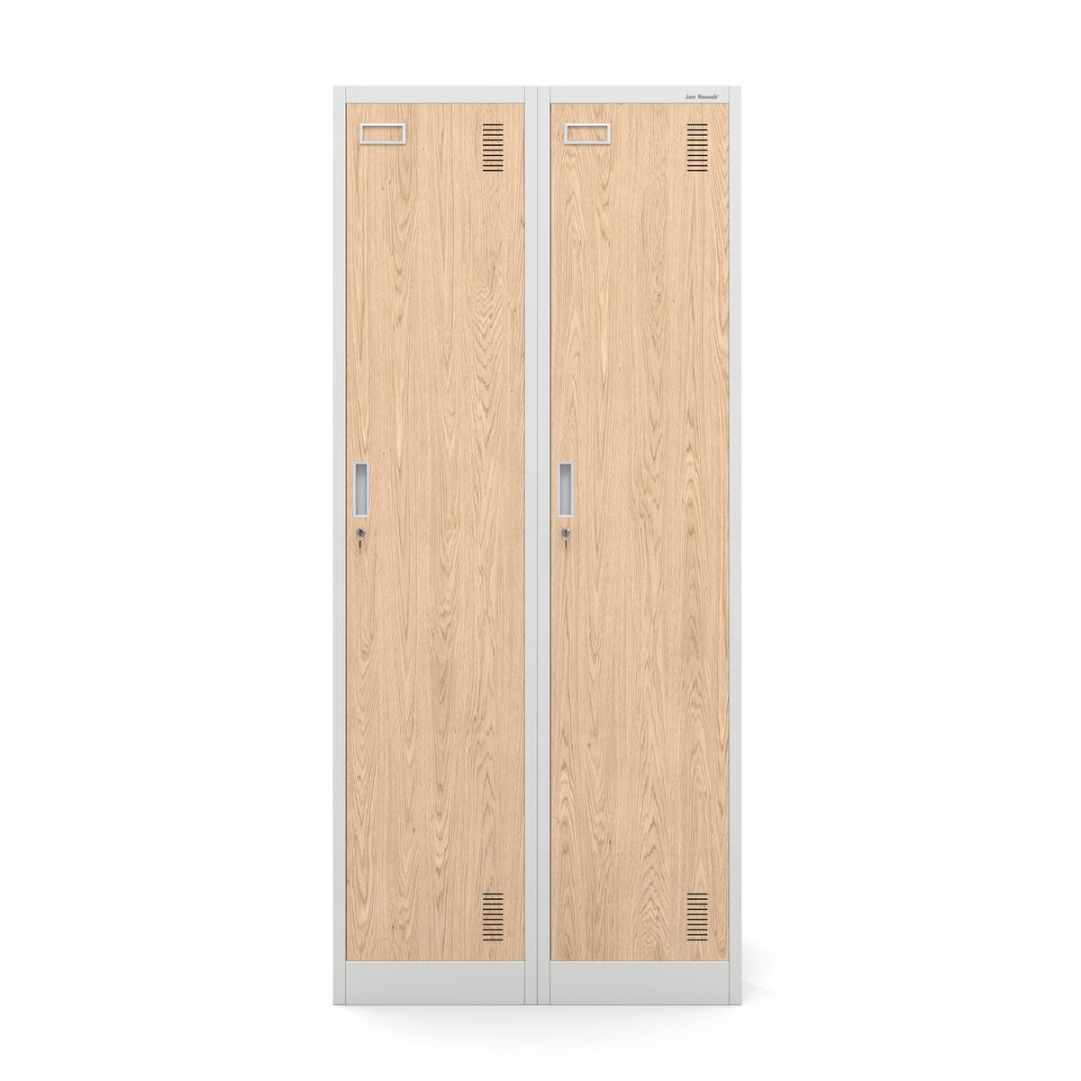 UMKLEIDESCHRANK KACPER - Beige/Weiß, Metall (80/180/50cm) - Jan Nowak