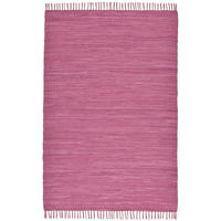 FLECKERLTEPPICH Chindi 70x140 cm - Beere, Textil (70/140cm) - Rug and Roll