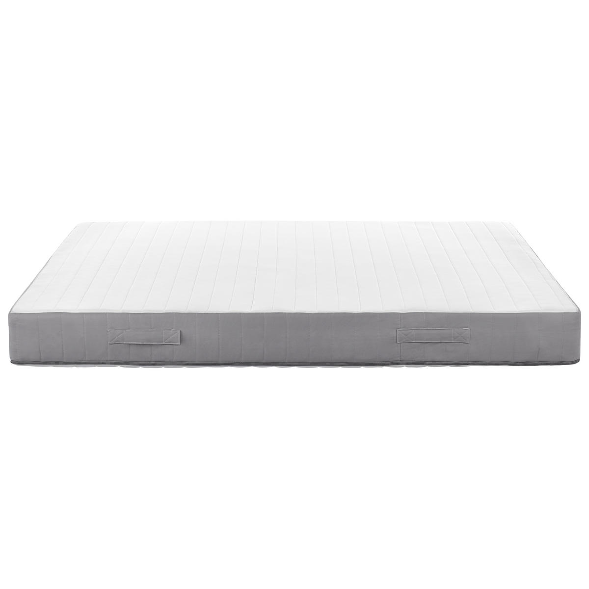 MEMORYSCHAUM-TASCHENFEDERKERNMATRATZE H2/3 Mittel 180/200 cm Breez - Weiß, Textil (180/200cm) - Beliani