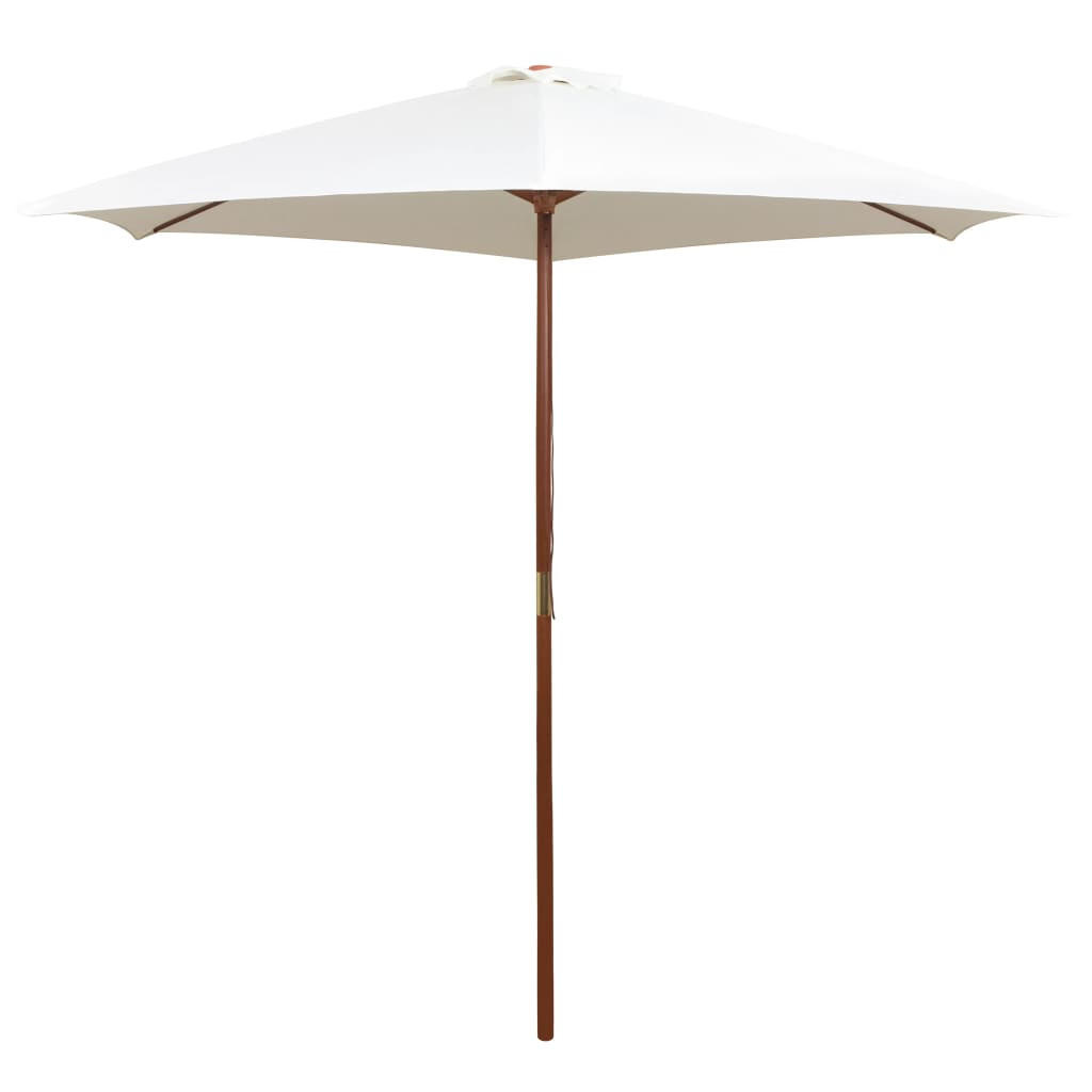 vidaXL Sonnenschirm Creme 270x270 cm