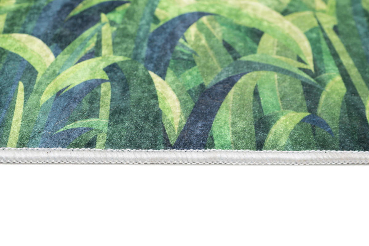 TEPPICH EMMA Grün 140/200 cm - Grün, Kunststoff (140/200cm) - Tapiso