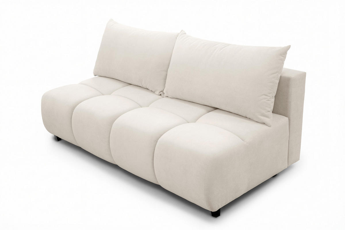SOFA 196 cm in Beige - Beige, Textil (196/79/100cm) - Home Collective
