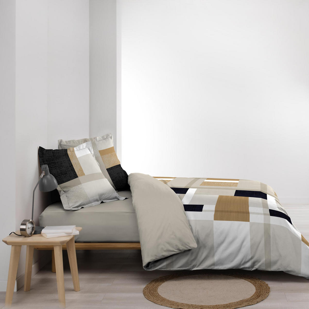 BETTWÄSCHE Ulysse 240/220 cm - Braun, Naturmaterialien (220/240cm) - Douceur d´intérieur