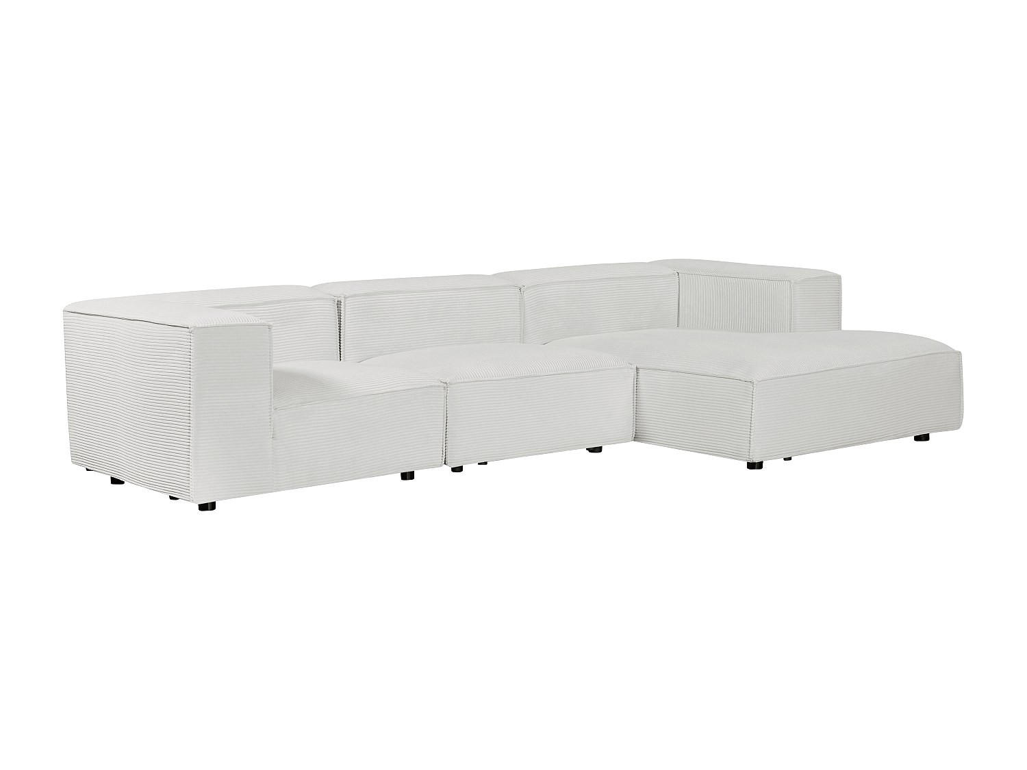 Vente-Unique Modulierbares Beige 313x67x169 cm