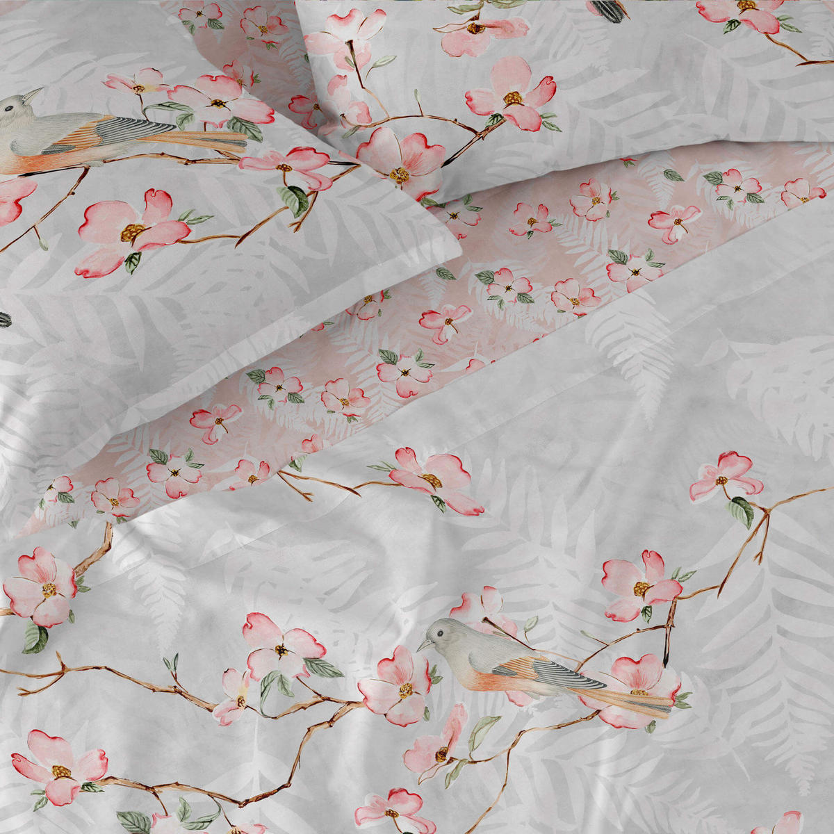 SPANNBETTTUCH ohara 140x200x32 cm mehrfarbig - Multicolor, Textil (140/200cm) - Happy Friday