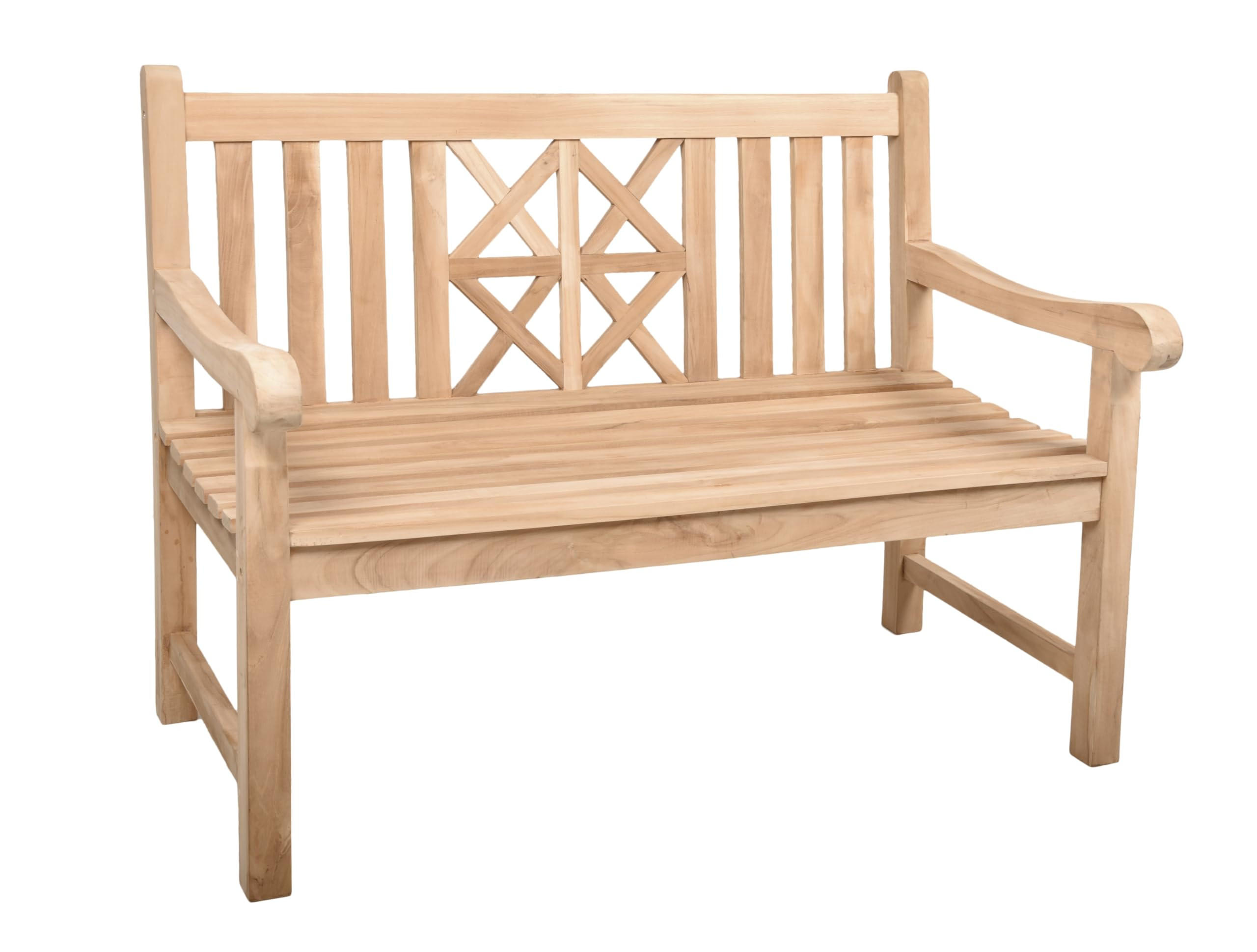 Deluke Gartenbank Braun 66x92x120 cm