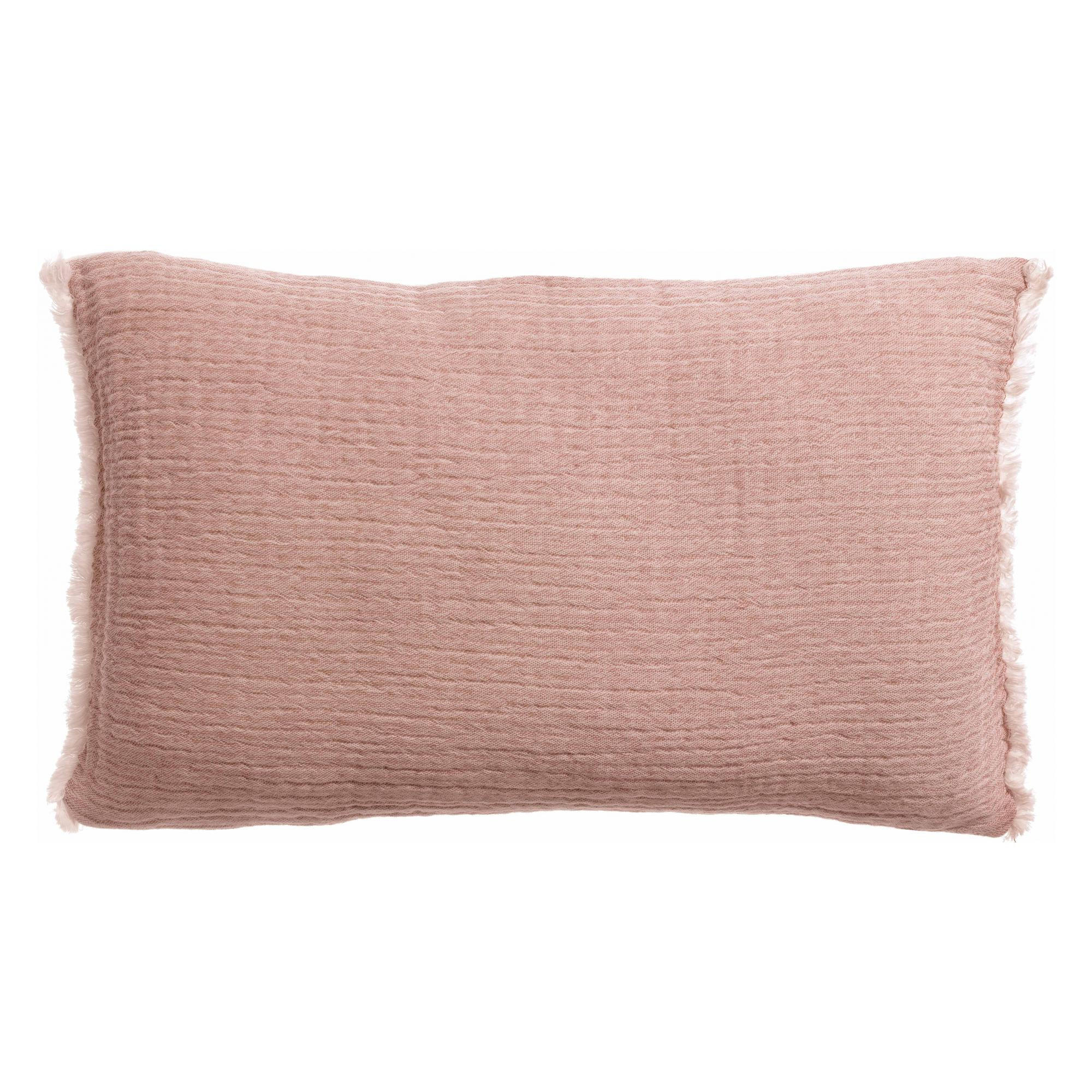 KISSEN Emilio terrakotta 30 x 50 cm - Dunkelorange, Textil (30/50cm) - Vivaraise