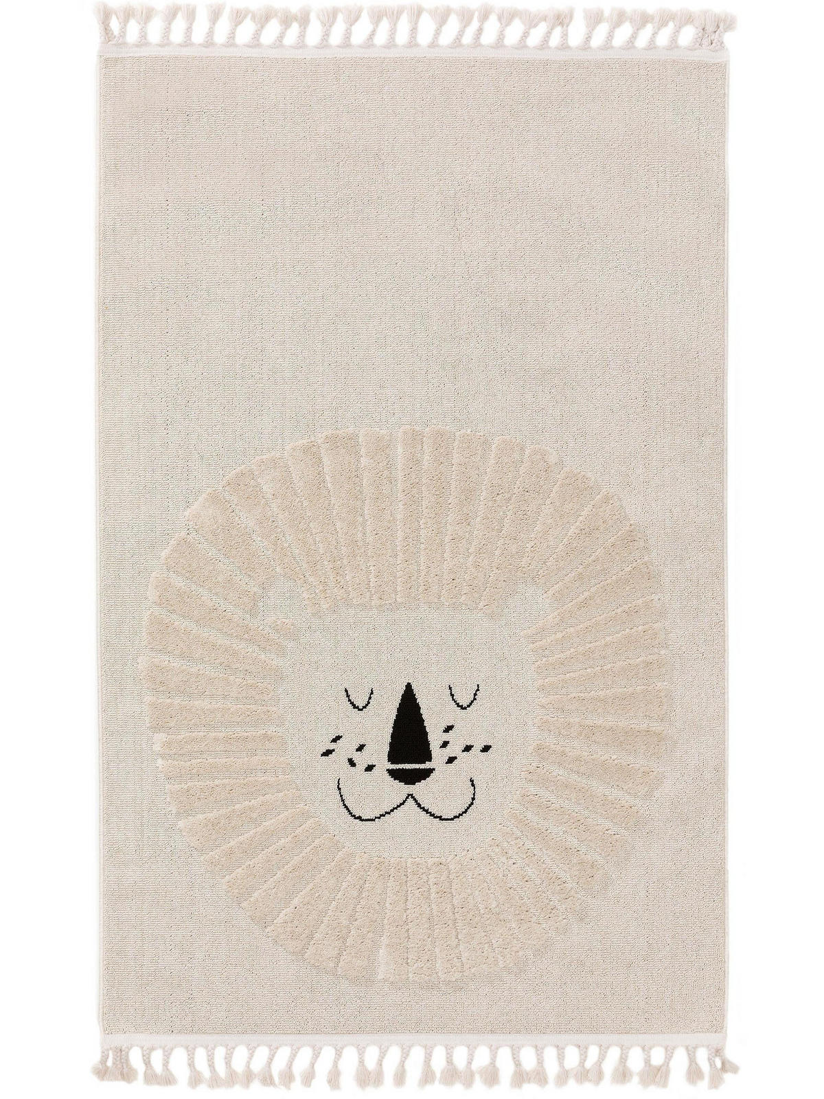 KINDERTEPPICH Momo Cream 90x130 cm - Creme, Textil (90/130cm) - Lytte