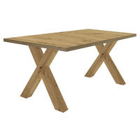 ESSTISCH ausziehbar Eike 1 160 x 90 x 75 Esszimmertisch Asteiche - Naturfarben, Holz (160/90/75cm) - 58aufmkessel