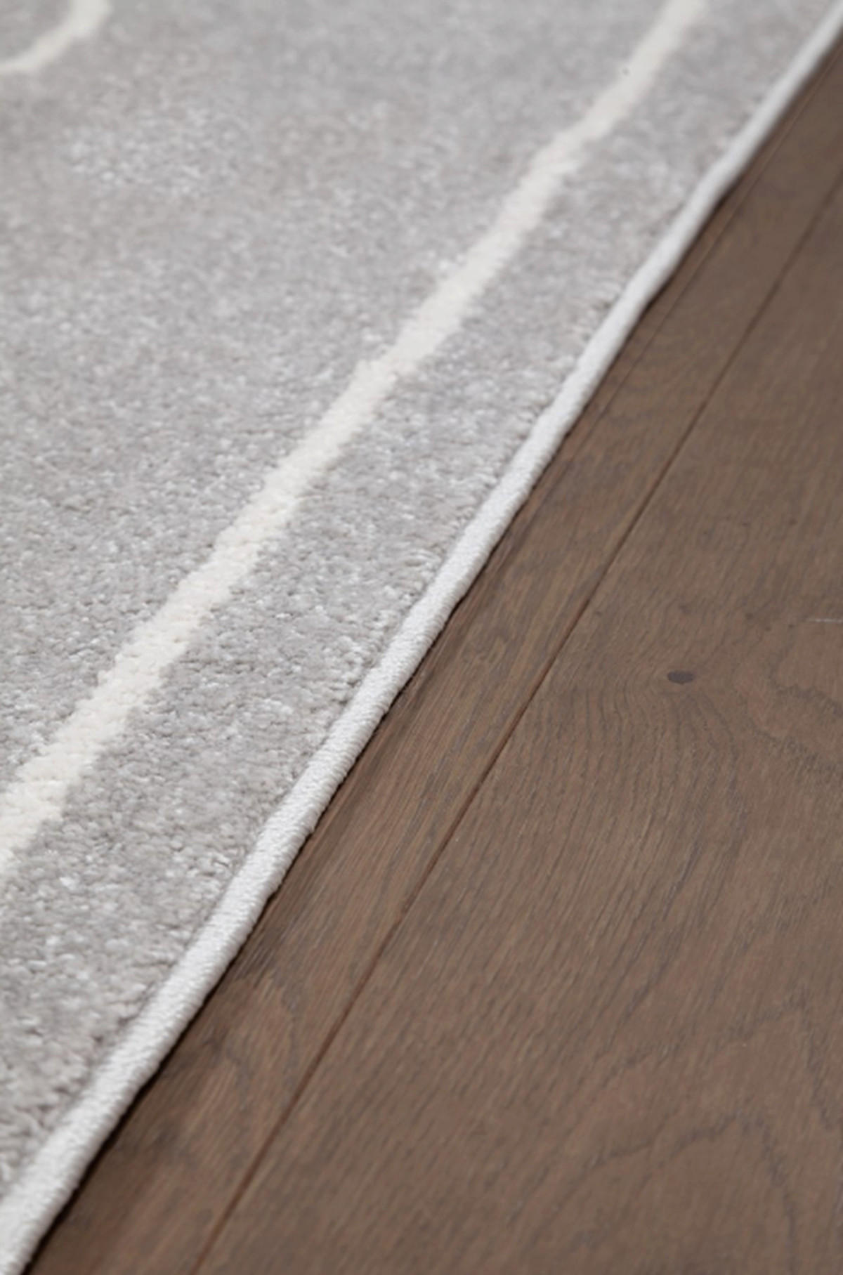 TEPPICH modern Flachgewebe STUDIO Grau 160 x 230 cm - Grau, Textil (160/230cm) - Novatrend