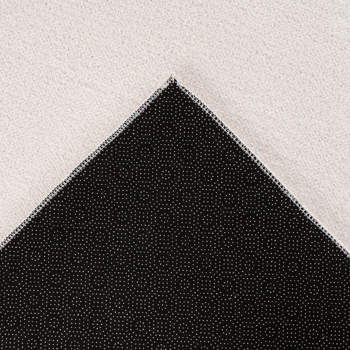 KURZFLOR-TEPPICH Calma 200 Creme 120x160 cm - Creme, Kunststoff/Textil (120/160cm) - carpet city