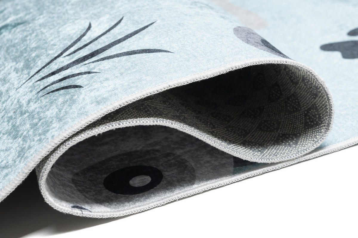 TEPPICH EMMA Blau 140/200 cm - Blau, Kunststoff (140/200cm) - Tapiso