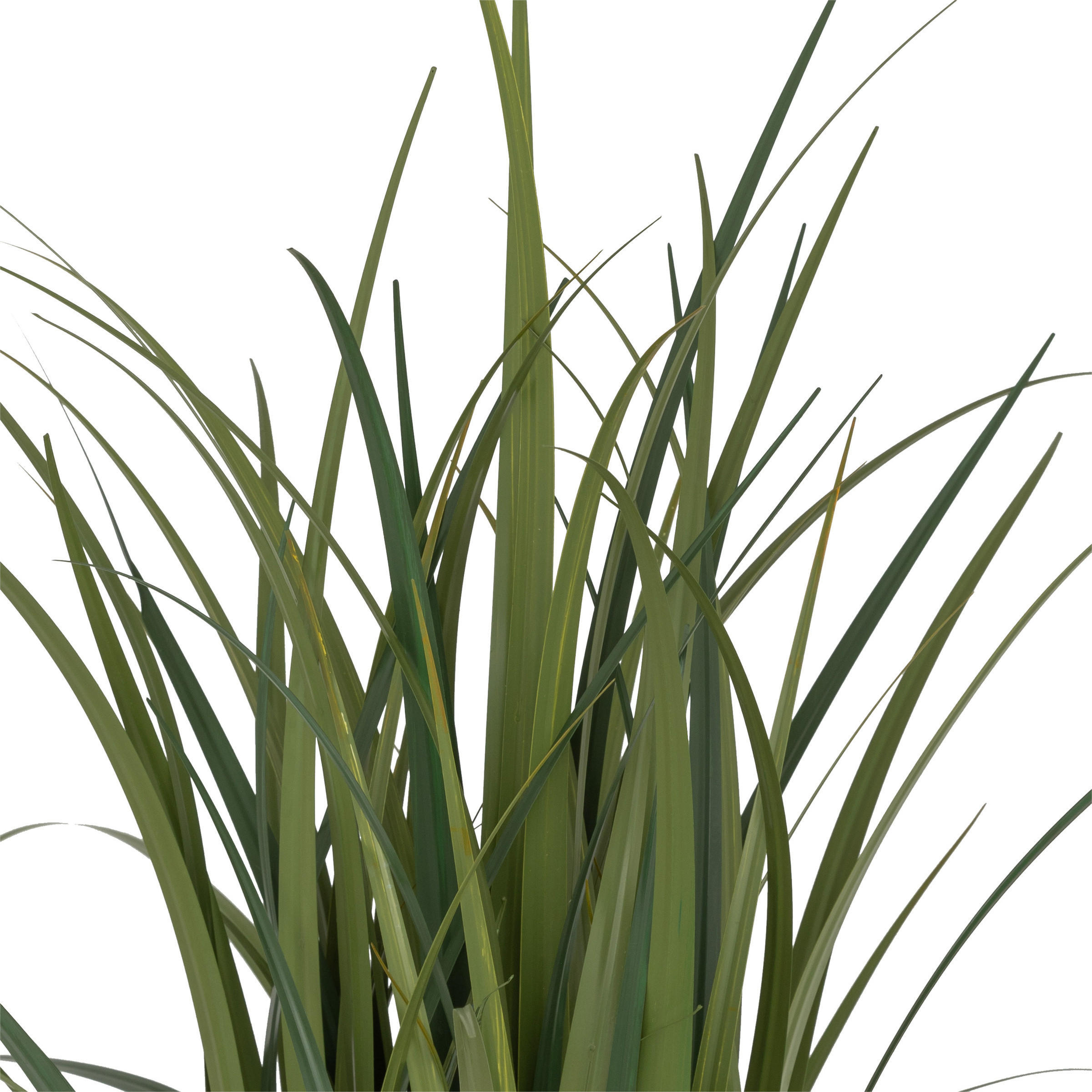 KÜNSTLICHES GRAS geflochtener Topf 122 cm - Grün, Kunststoff (122cm) - Atmosphera Createur d´interieur