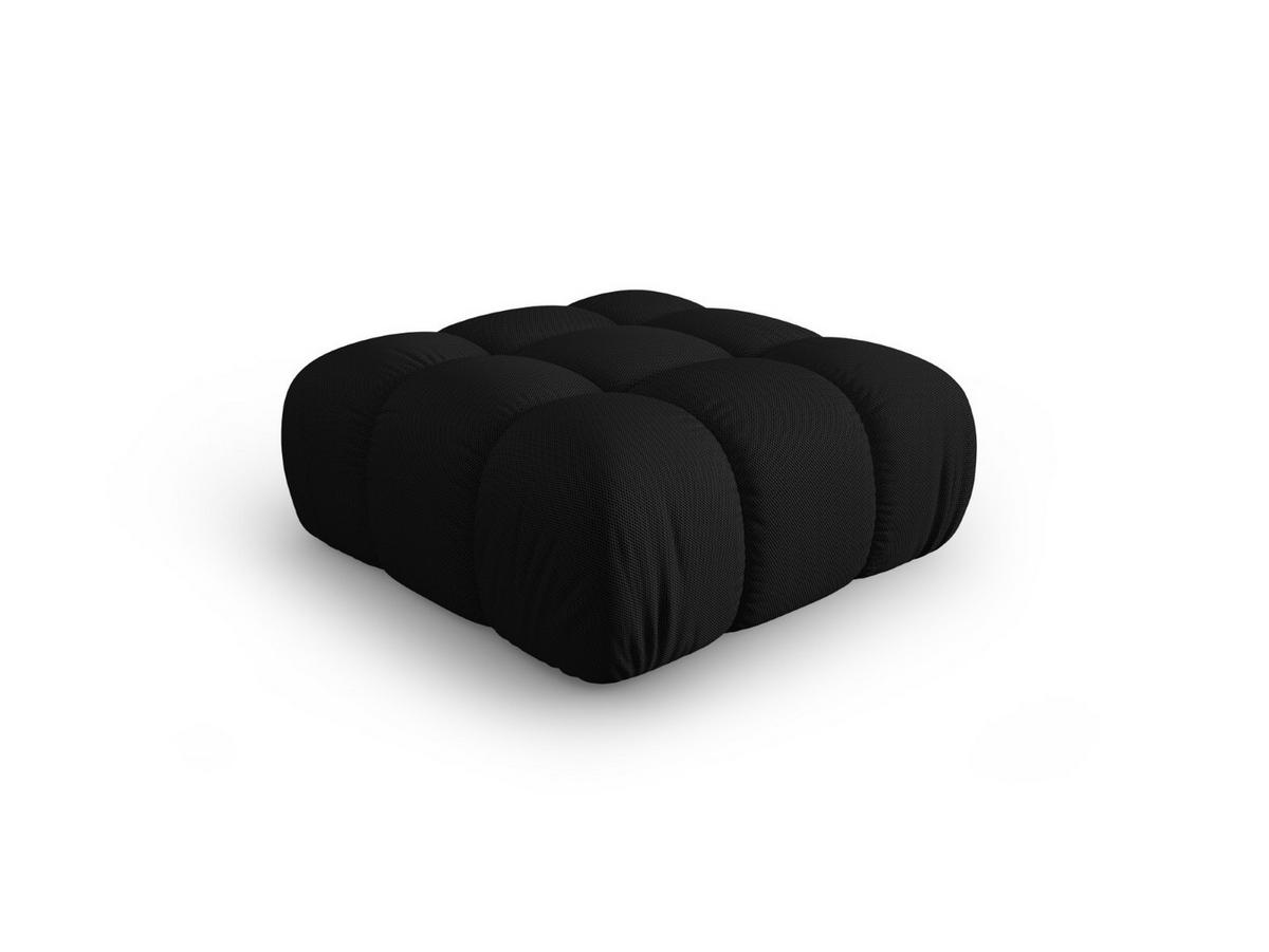 POUF Bellis aus 3D-Stoff schwarz - Schwarz, Textil (94/43/94cm) - Micadoni