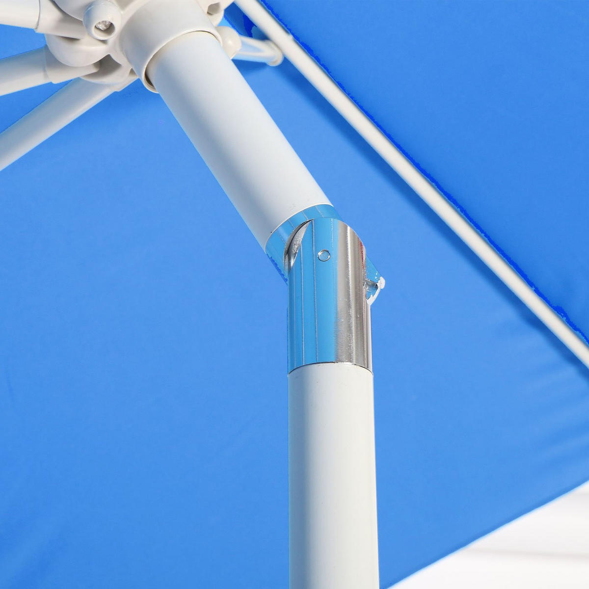 SONNENSCHIRM Blau - Blau, Textil (270/270cm) - MCW