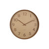WANDUHR Pure Braun 40/40/4.5 cm - Braun, Holz (40/4.5/40cm) - Karlsson