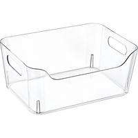 ORGANIZER aus transparentem Kunststoff 3 l 22,8/16,2/9,5 cm - Transparent, Kunststoff (16.2/9.5/22.8cm) - Excellent Houseware