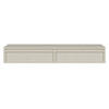 SCHMINKTISCH Evo Hellbeige 110 cm - Beige, Holzwerkstoff (110/17/38.5cm) - Selsey
