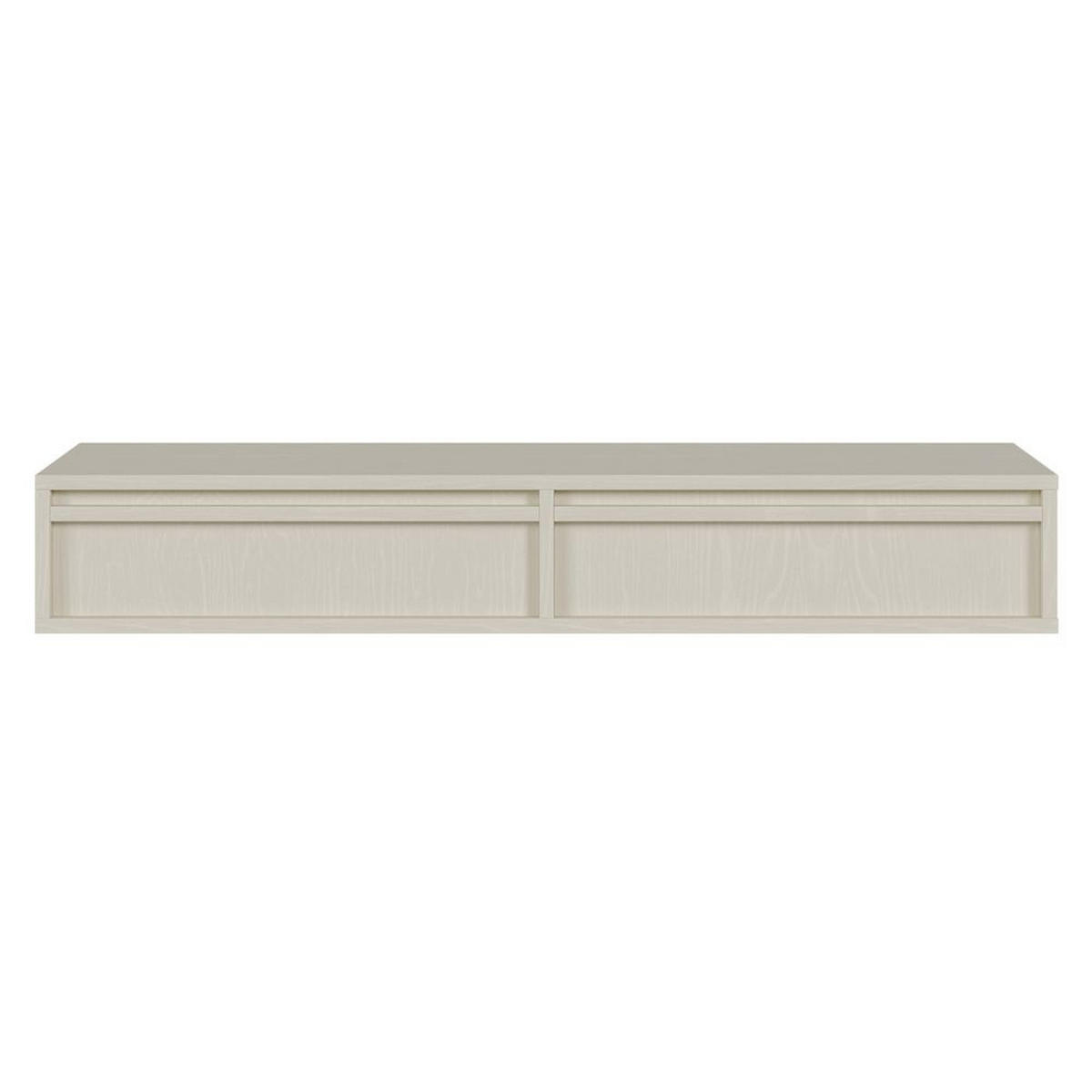 SCHMINKTISCH Evo Hellbeige 110 cm - Beige, Holzwerkstoff (110/17/38.5cm) - Selsey