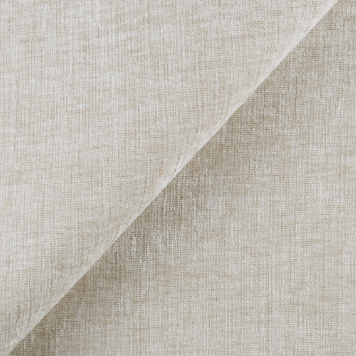 ECKSCHLAFSOFA Texturierter Samt Beige 283cm - Beige, Textil (283/180cm) - Sia Home