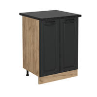 Honigeiche/Anthrazit, Holzwerkstoff (60/81.6/60cm) - Vicco