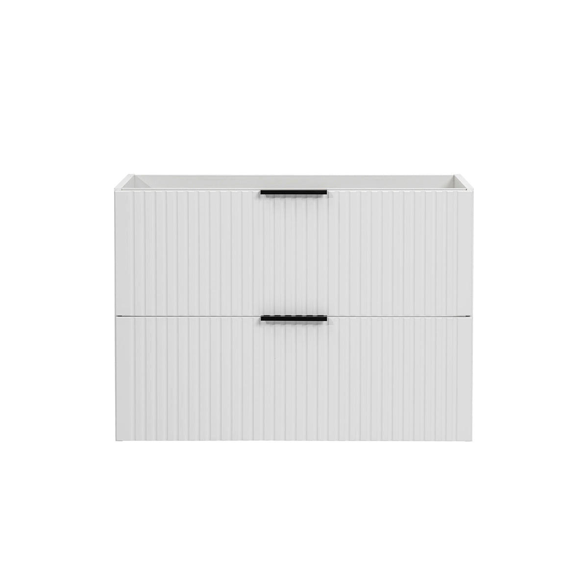 PODUMIVALNIŠKA OMARICA 80.4cm Adriel Bela - bela, leseni material (80.4/57/46cm) - Petits-meubles