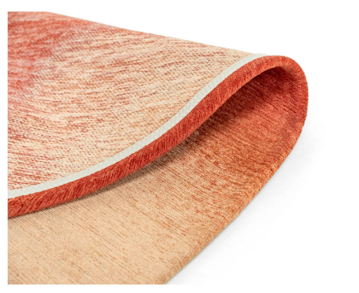 TEPPICH modern Flachgewebe AERO Rot 170 x 235 cm - Rot, Textil (170/235cm) - Novatrend