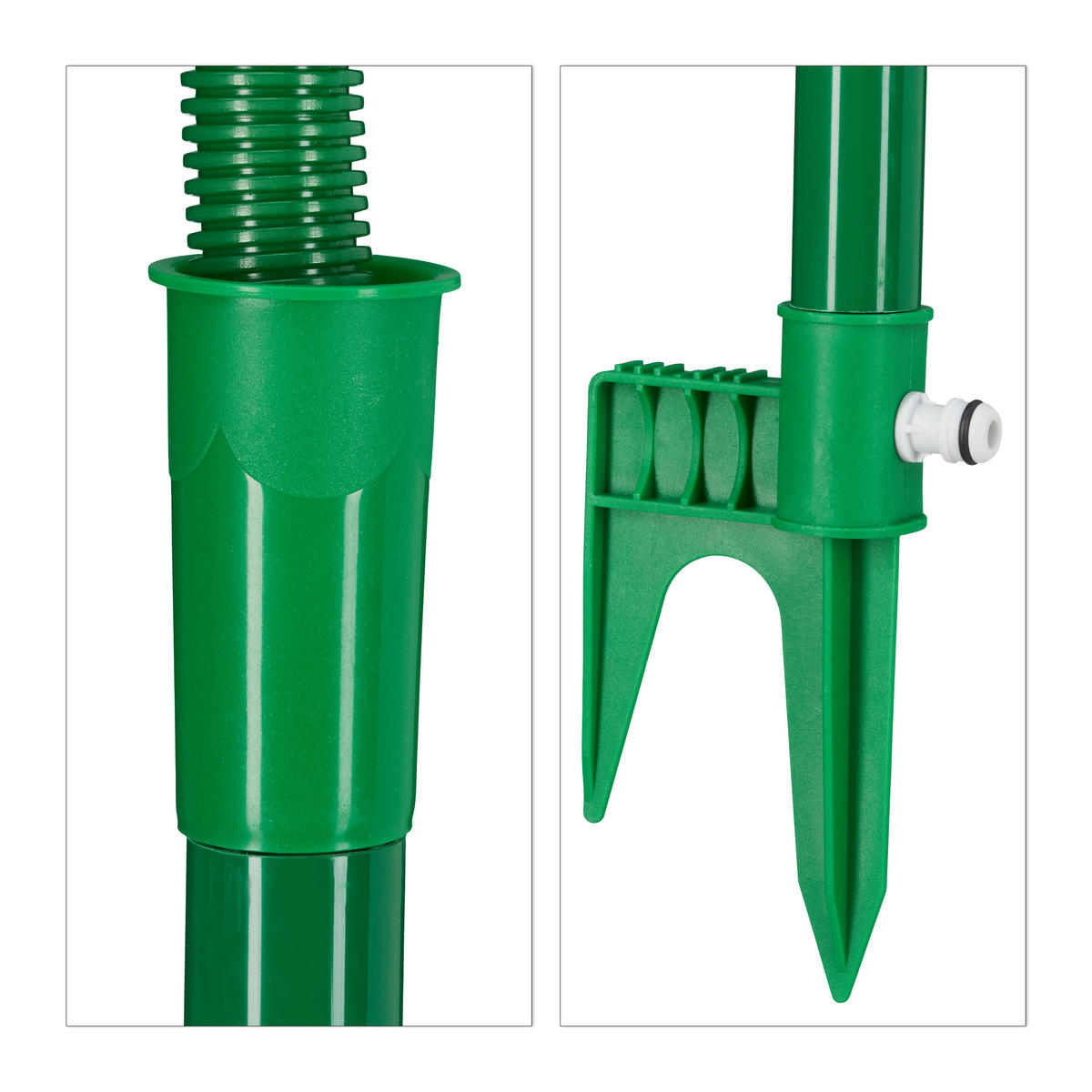 2XSPRINKLER - Multicolor, Kunststoff/Textil (28/105/28cm) - Relaxdays