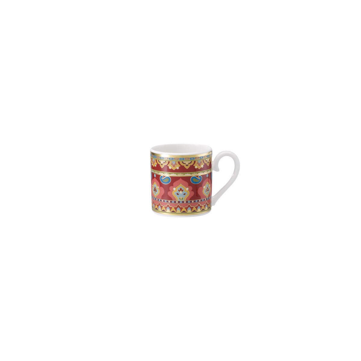 ESPRESSOTASSE Samarkand Rubin bunt 50 ml - Multicolor, Keramik (0.05L) - Villeroy & Boch