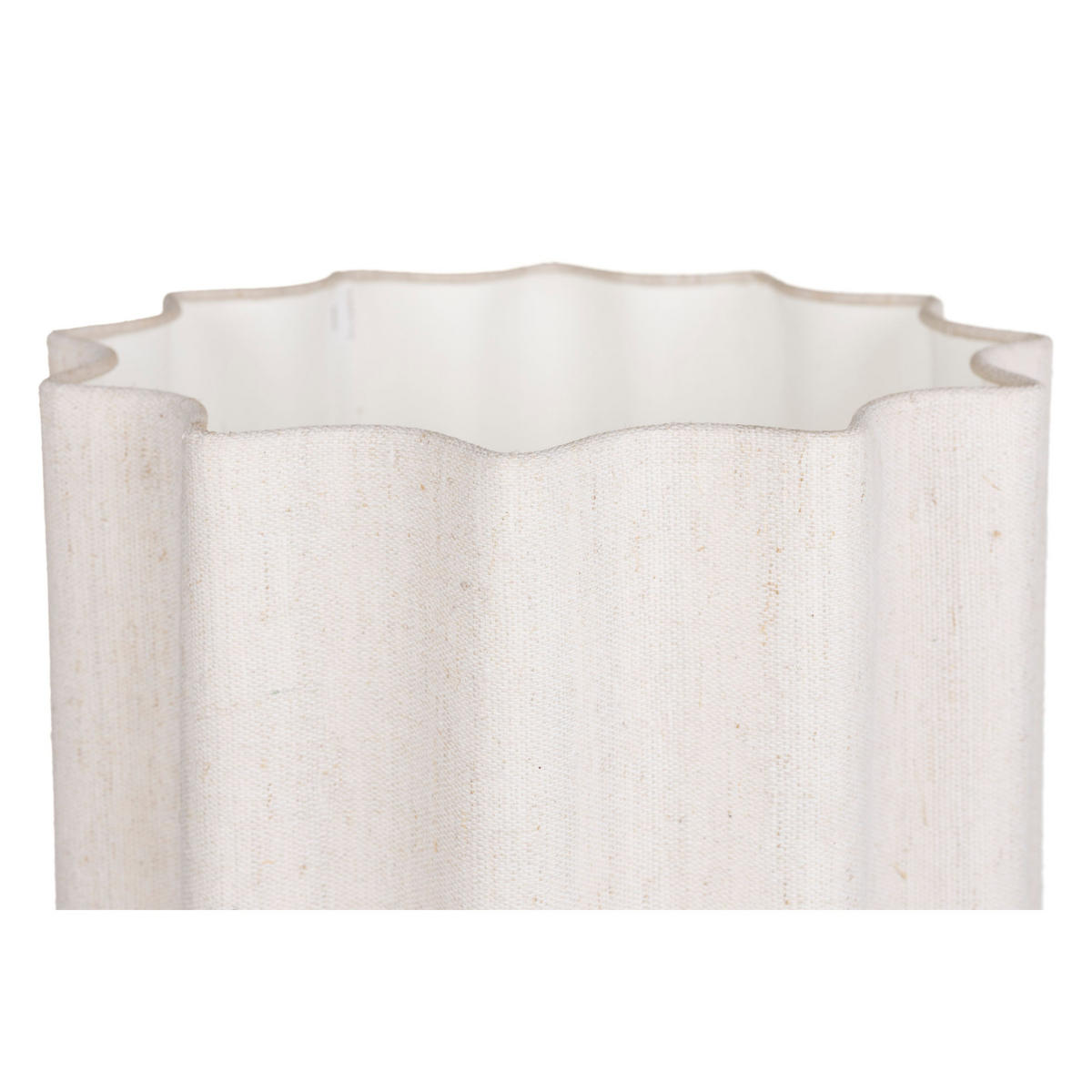 TISCHLAMPE Scallop Natur - Naturfarben, Holz (30/30/51cm) - Dutchbone
