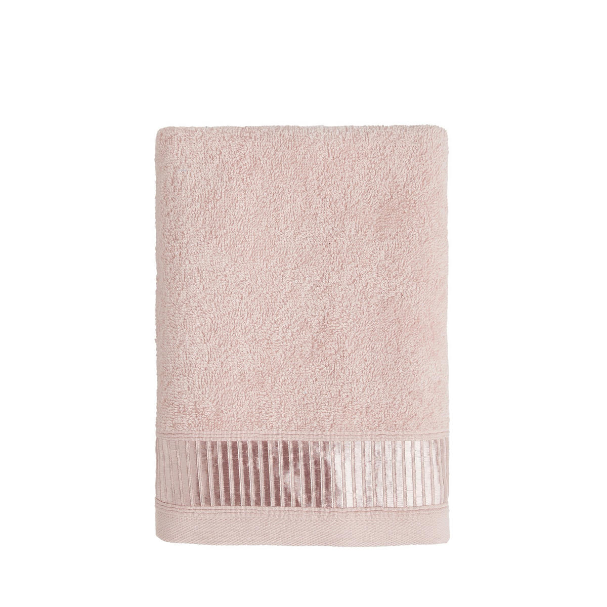 HANDTUCH Alicanty - Hellrosa, Textil (50/90cm) - home&you
