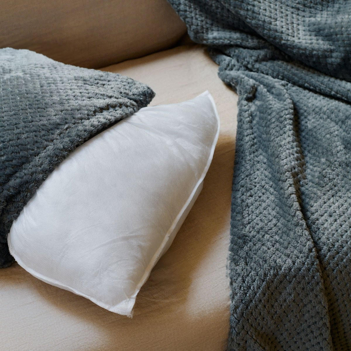 KISSEN-EINLAGE Toby 45/45 cm - Weiß, Textil (45/45cm) - Homla