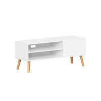 TV-SCHRANK BANGUI - Weiß, Holzwerkstoff (120/49/40cm) - Hansiro